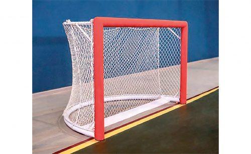 Cage de rink hockey avec jonction en aluminium Metalu Plast