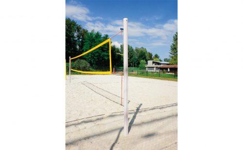 Poteaux de beach volley pour la compétition en aluminium Metalu Plast équipement sportif