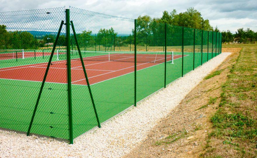 tennis fence grill Metalu Plast